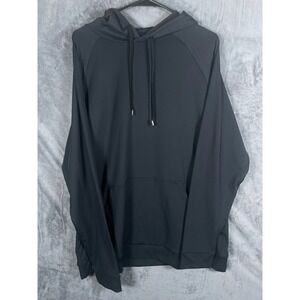 Grayson & Dunn Golf Men's Pullover Polyester Hoodie Black Size XL Brand New NWT
